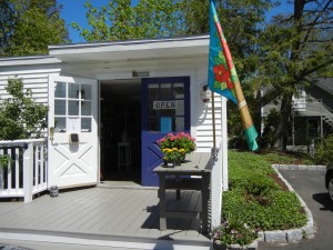 The Curio Cottage doors ready for the grand re-opening